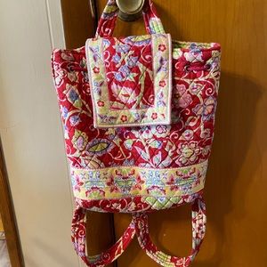 Vera Bradley Backpack Purse